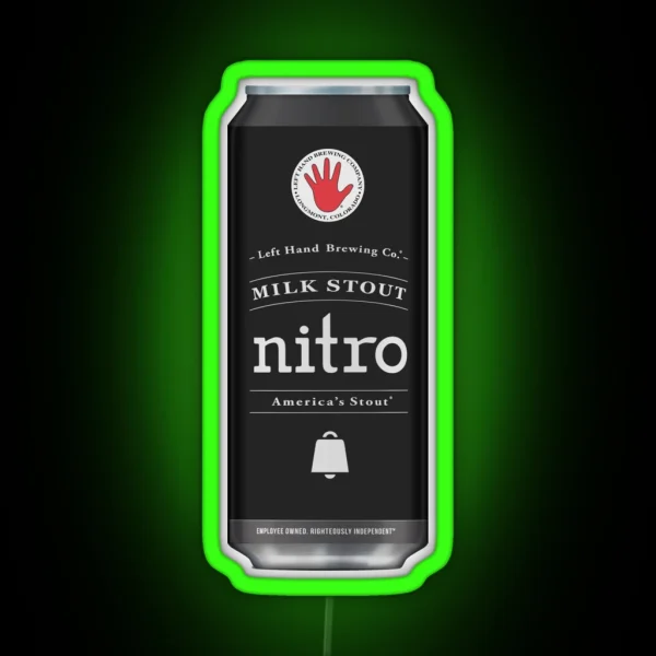 Left Hand Milk Stout RGB Neon Sign