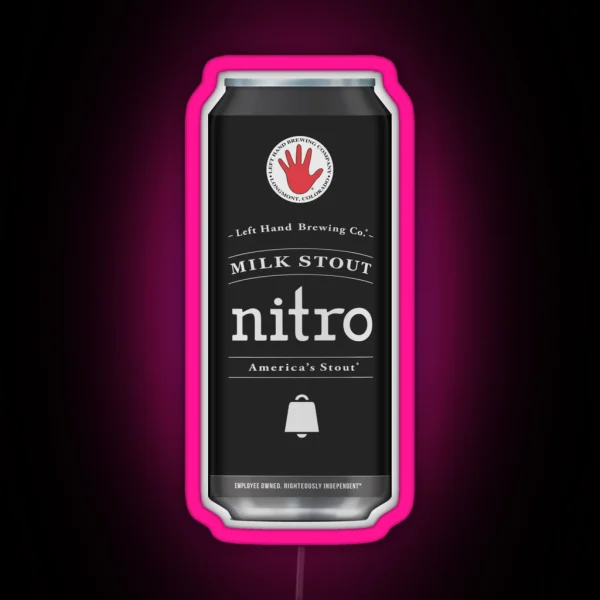 Left Hand Milk Stout RGB Neon Sign