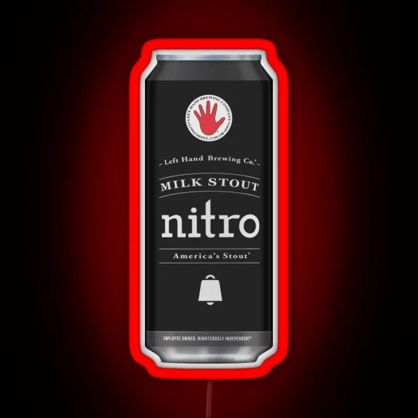 Left Hand Milk Stout RGB Neon Sign