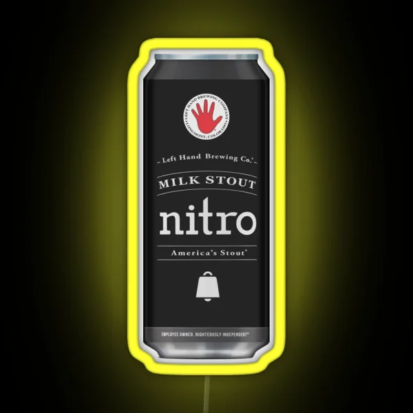 Left Hand Milk Stout RGB Neon Sign