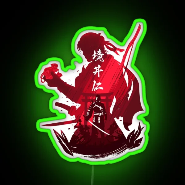 Legend Of Jin Sakai The Ghost RGB Neon Sign