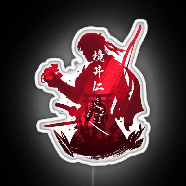 Legend Of Jin Sakai The Ghost RGB Neon Sign