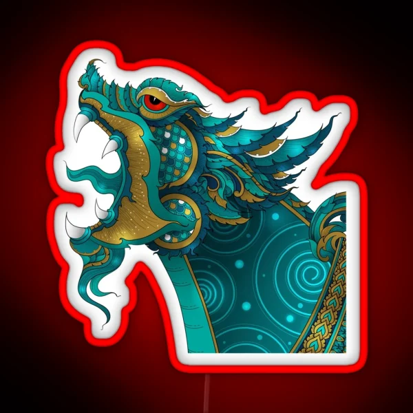 Legendary Animals BIG HORN RGB Neon Sign