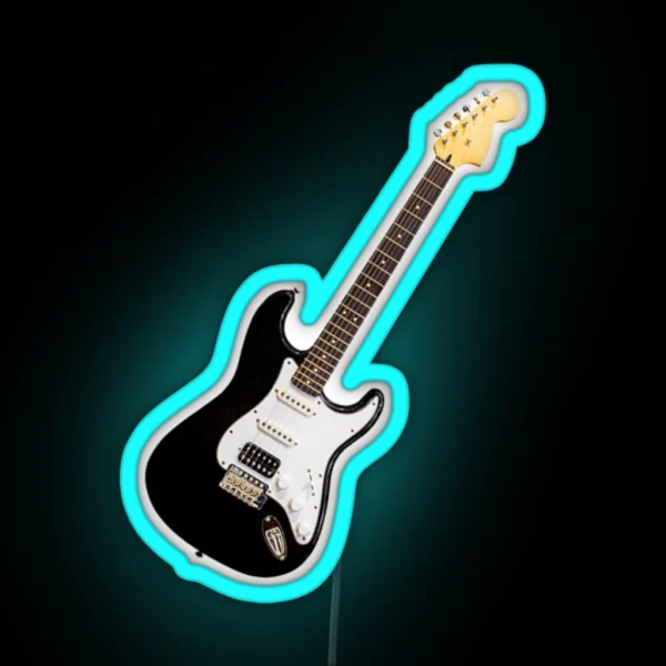 Legendary Guitar Electric For Rock And Roll Funs RGB Neon Sign