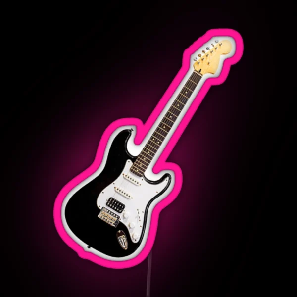 Legendary Guitar Electric For Rock And Roll Funs RGB Neon Sign