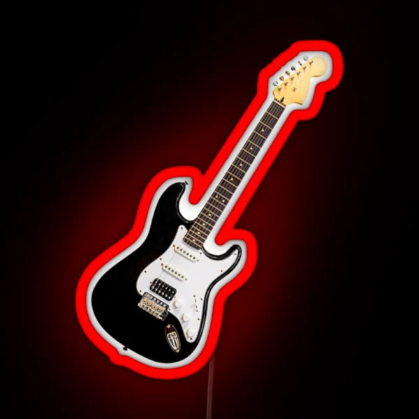 Legendary Guitar Electric For Rock And Roll Funs RGB Neon Sign