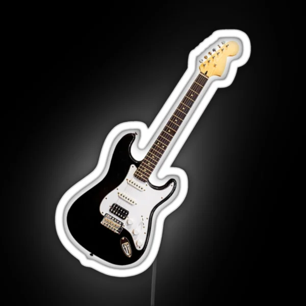 Legendary Guitar Electric For Rock And Roll Funs RGB Neon Sign