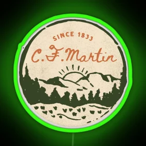 Legendary Martin Guitars RGB Neon Sign