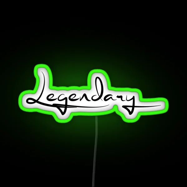 Legendary RGB Neon Sign