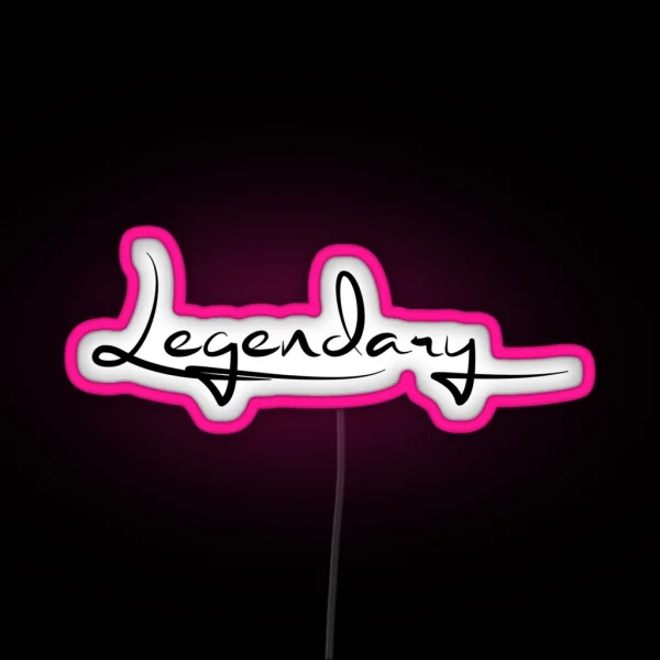 Legendary RGB Neon Sign