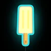 Neon citrusy summer vibes with colorful lemon ice lolly design