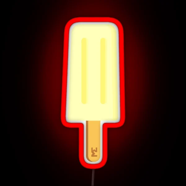 Lemon Ice Lolly RGB Neon Sign
