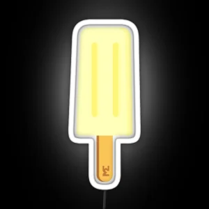 Lemon Ice Lolly RGB Neon Sign