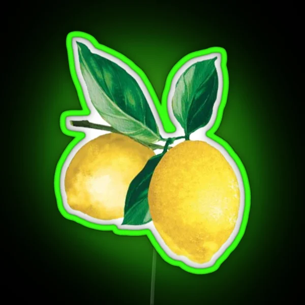 Lemon RGB Neon Sign