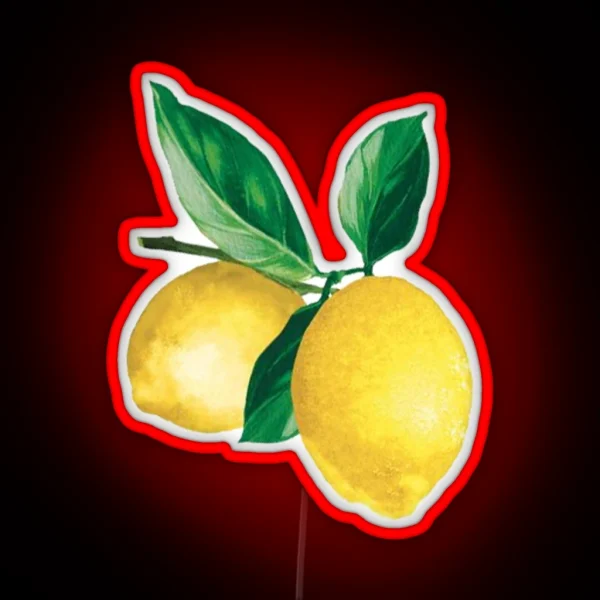 Lemon RGB Neon Sign