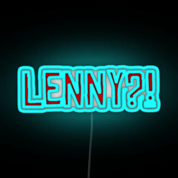 LENNY RGB Neon Sign