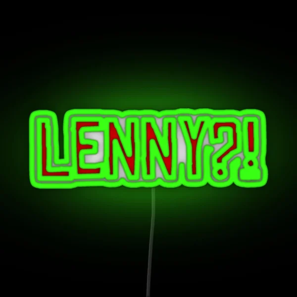 LENNY RGB Neon Sign