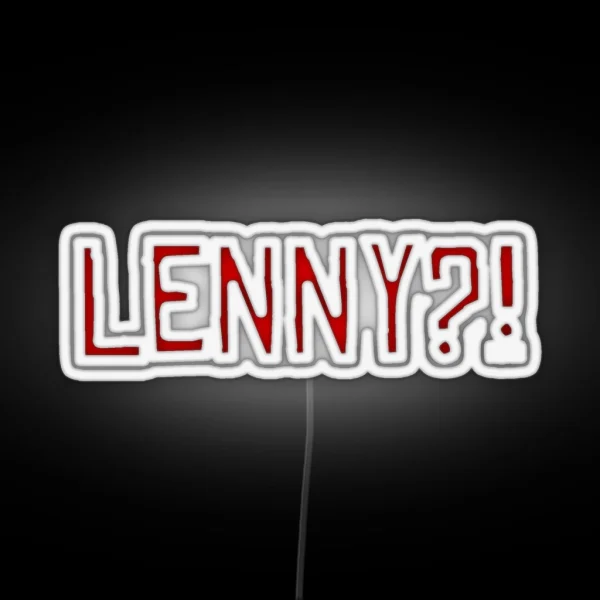 LENNY RGB Neon Sign