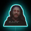 Neon tribute to iconic character Leo from That '70s Show