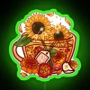 Leo Zodiac Teacup Color Changing LED Neon Light Sign Decoration