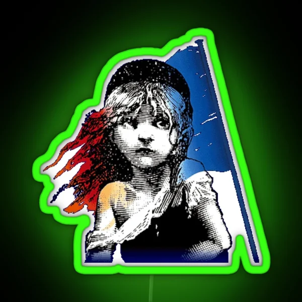 Les Mis RGB Neon Sign