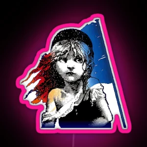 Les Mis RGB Neon Sign