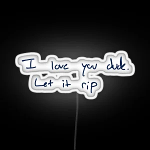 Let It Rip The Bear RGB Neon Sign