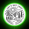 Whimsical Lost in the Moment RGB Color Changing Neon Decor Sign