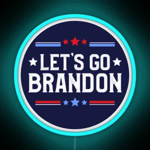 Let S Go Brandon RGB Neon Sign