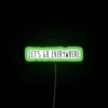 Colorful vibrant RGB neon wall art for modern living spaces