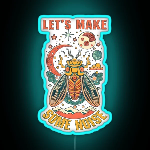 Let S Make Some Noise RGB Neon Sign