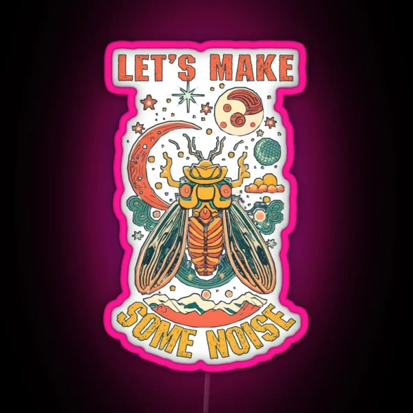 Let S Make Some Noise RGB Neon Sign