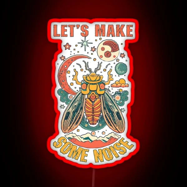 Let S Make Some Noise RGB Neon Sign