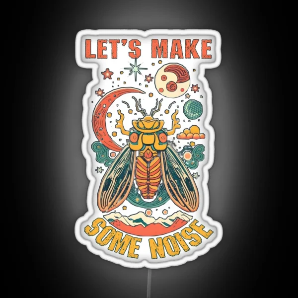 Let S Make Some Noise RGB Neon Sign
