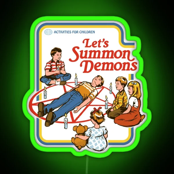 Let S Summon Demons RGB Neon Sign