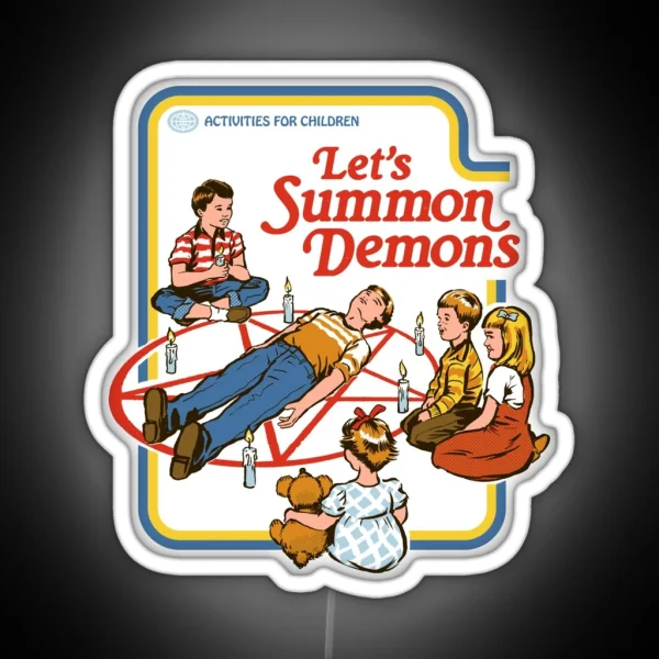Let S Summon Demons RGB Neon Sign