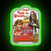 Spooky Home Decor with RGB Neon Sign for Paranormal Enthusiasts
