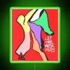 Neon Music Wall Sign with Colorful RGB LED Lighting Effects