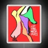 Vibrant RGB neon wall decor light for music lovers ambiance