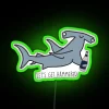 Unique Hammerhead Shark RGB Neon Sign Home Decor Accents Gift.