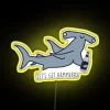 RGB LED Hammerhead Shark Neon Sign Decor for Bars Nightclubs