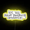 Statement Piece Conversation Starter RGB Color Changing Neon Sign Display