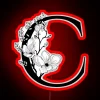 Personalized RGB Neon Sign with Elegant Floral Initial C Design
