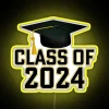Personalized RGB Neon Sign for Class of 2024 Commemoration Gift