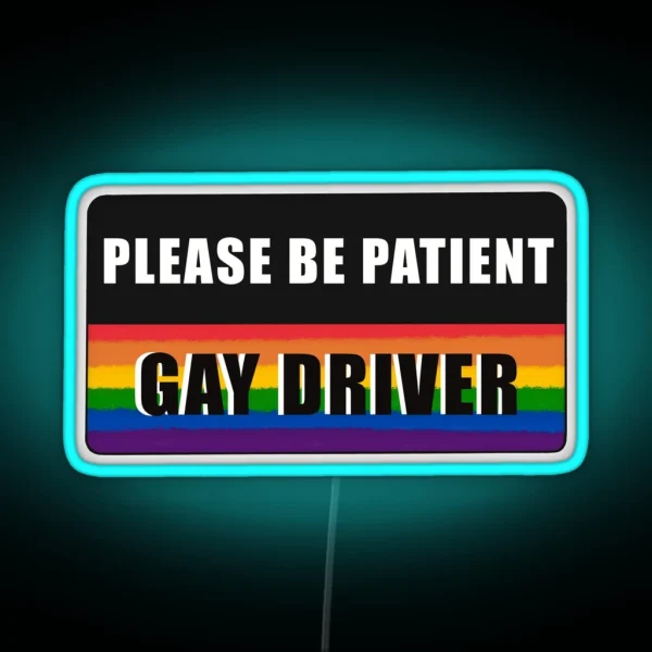 LGBT Driver RGB Neon Sign