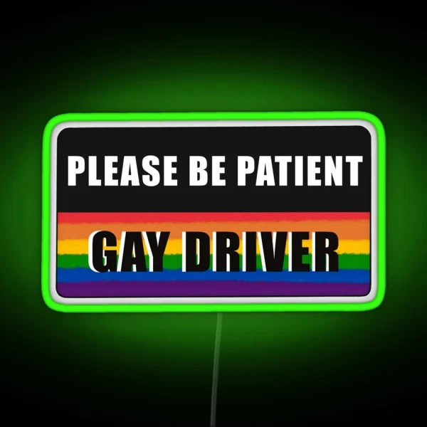 LGBT Driver RGB Neon Sign