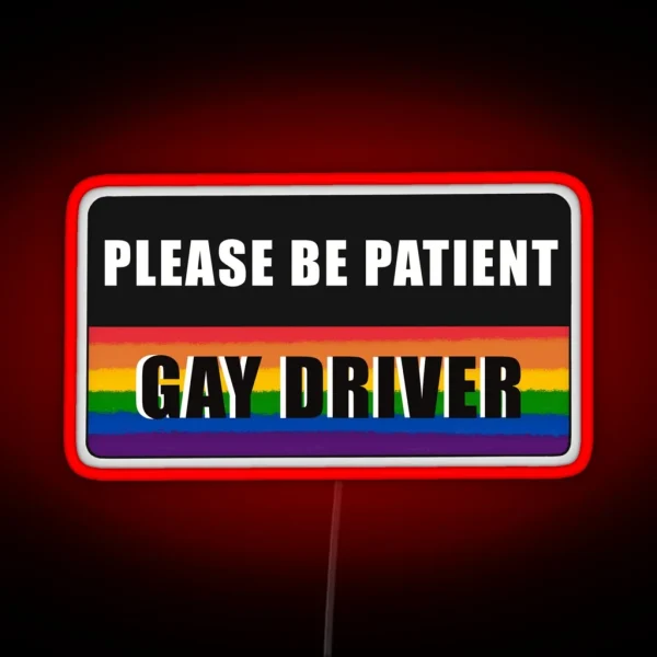 LGBT Driver RGB Neon Sign