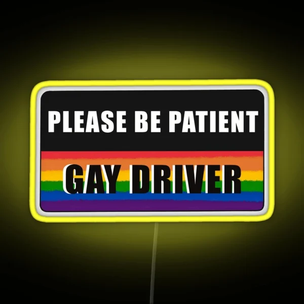 LGBT Driver RGB Neon Sign
