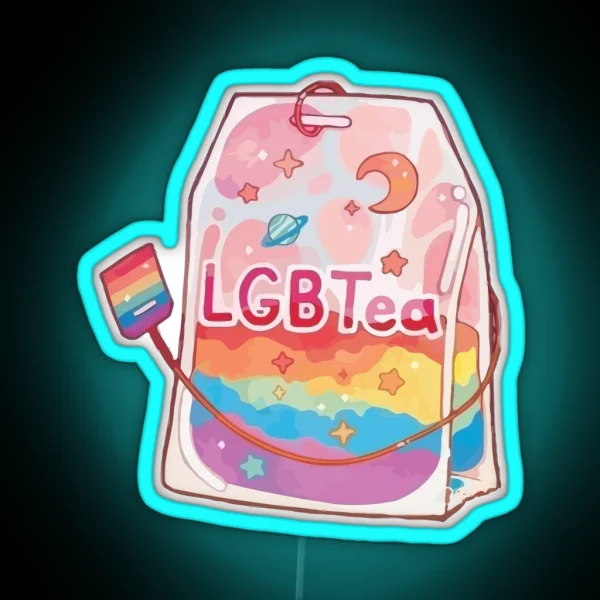 Lgbtea RGB Neon Sign