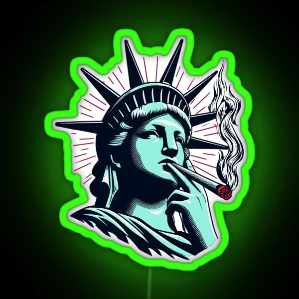 Liberty S Chill Pill Streetart Design RGB Neon Sign